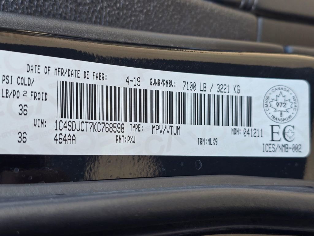 Used 2019 Dodge Durango R/T w/ Blacktop Package image 29