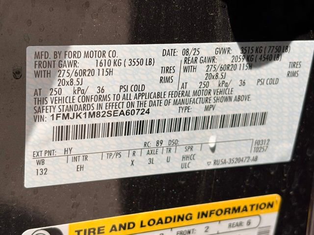 Used 2025 Ford Expedition Max Platinum AWD/4WD image 40