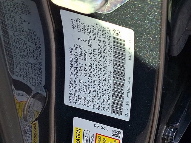 Certified 2023 Honda Civic EX image 27
