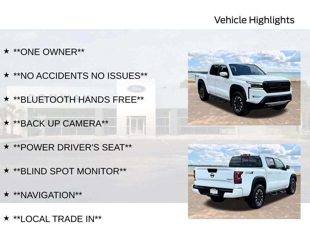 Used 2022 Nissan Frontier Pro-X w/ Technology Package RWD image 6