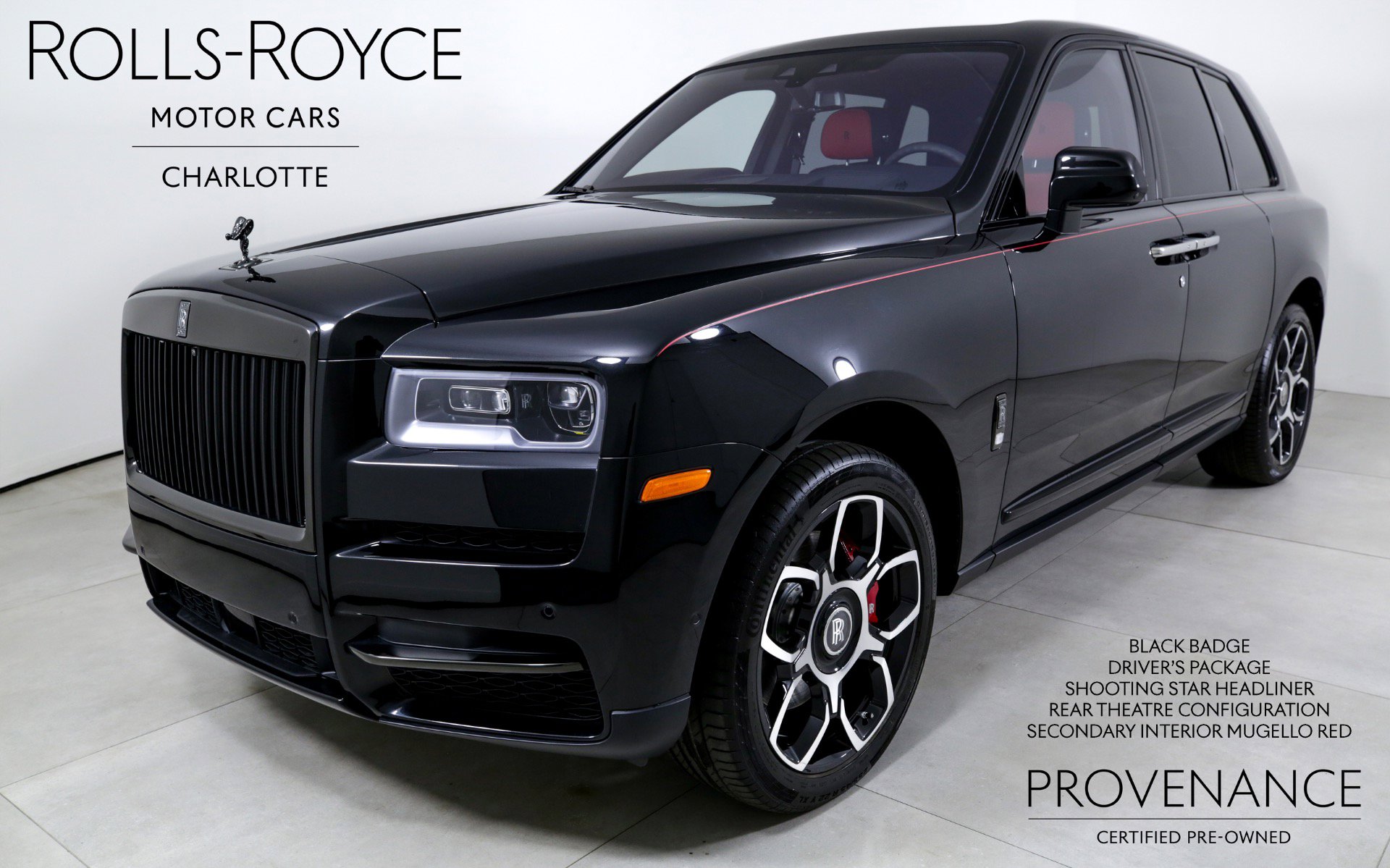Certified 2024 Rolls-Royce Cullinan Black Badge