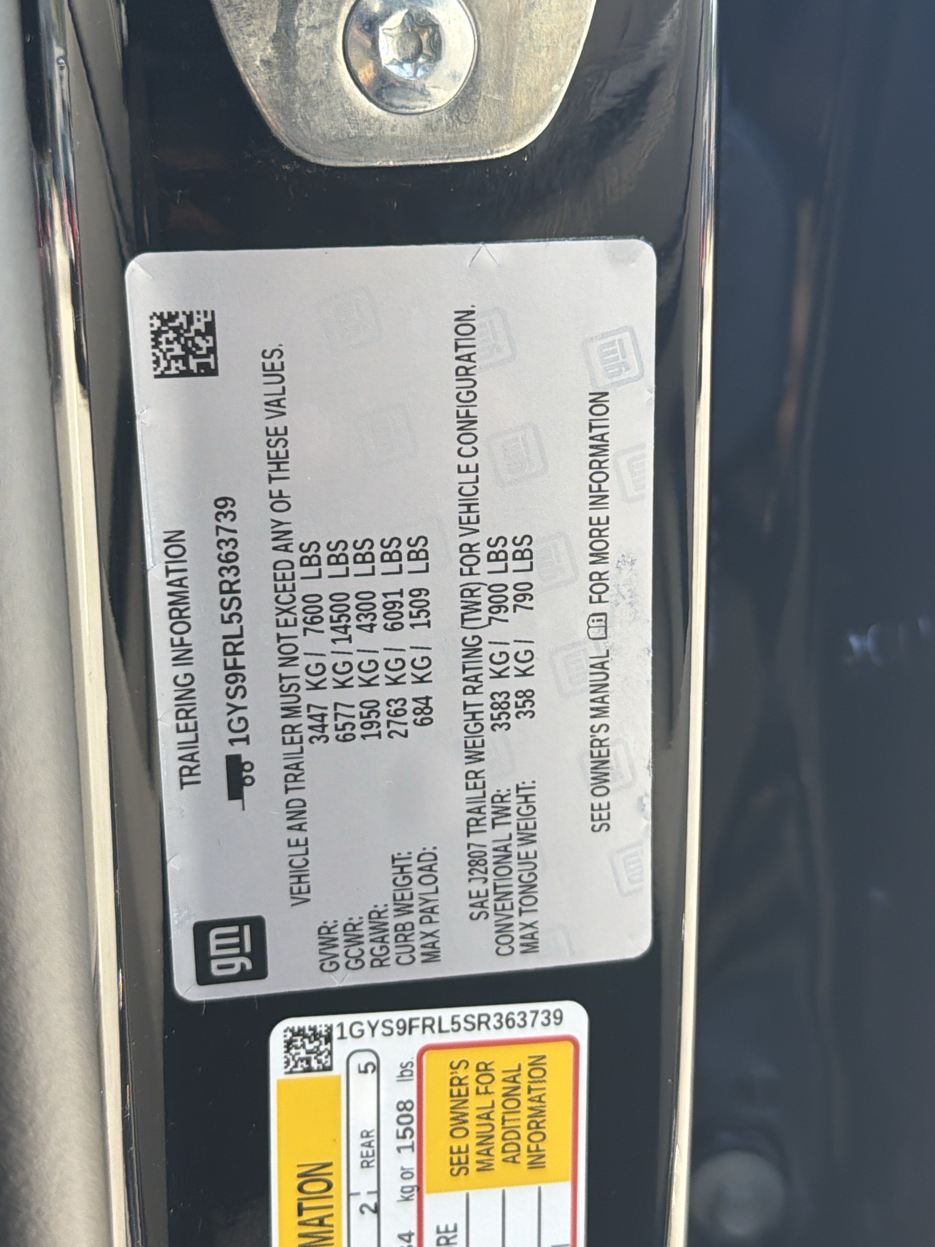 Used 2025 Cadillac Escalade Sport w/ Touring Package AWD/4WD image 34