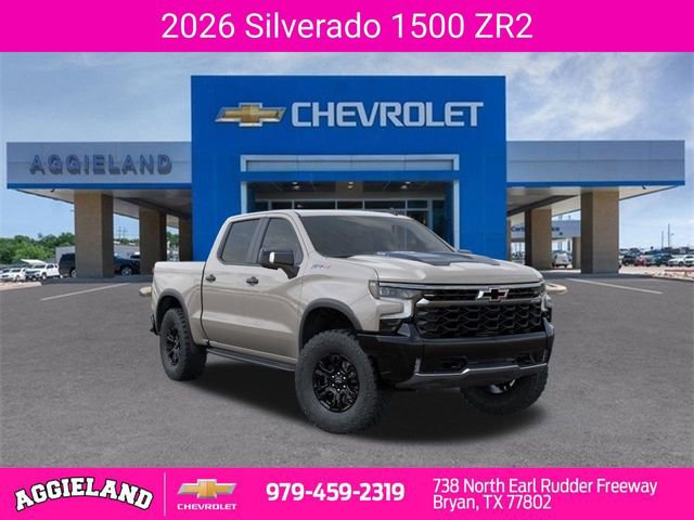 New 2026 Chevrolet Silverado 1500 ZR2 w/ Dark Appearance Package image 1
