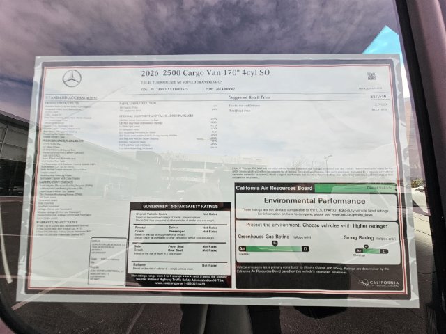 New 2026 Mercedes-Benz Sprinter 2500 image 4
