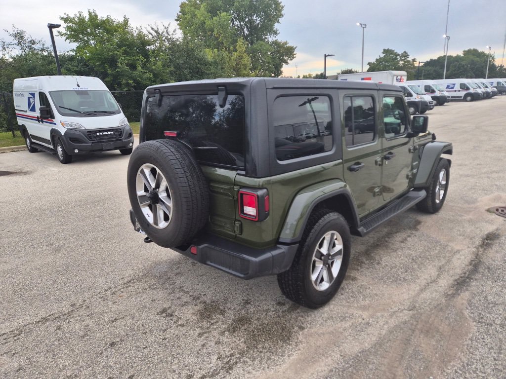 Used 2021 Jeep Wrangler Unlimited Sahara AWD/4WD image 2