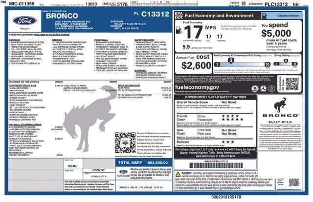 Used 2023 Ford Bronco Badlands image 5