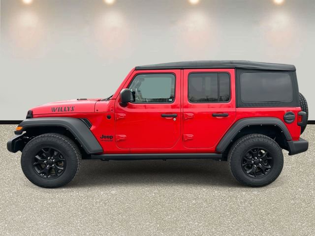 Used 2022 Jeep Wrangler Unlimited Willys image 8