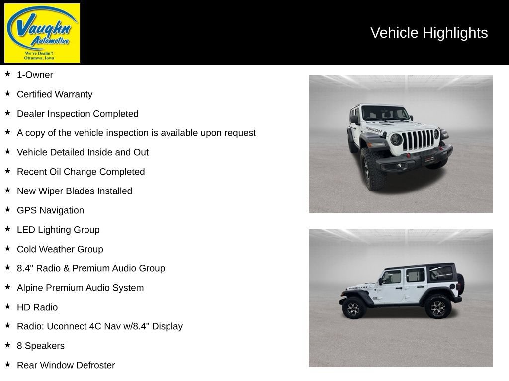 Used 2020 Jeep Wrangler Unlimited Rubicon AWD/4WD video 2