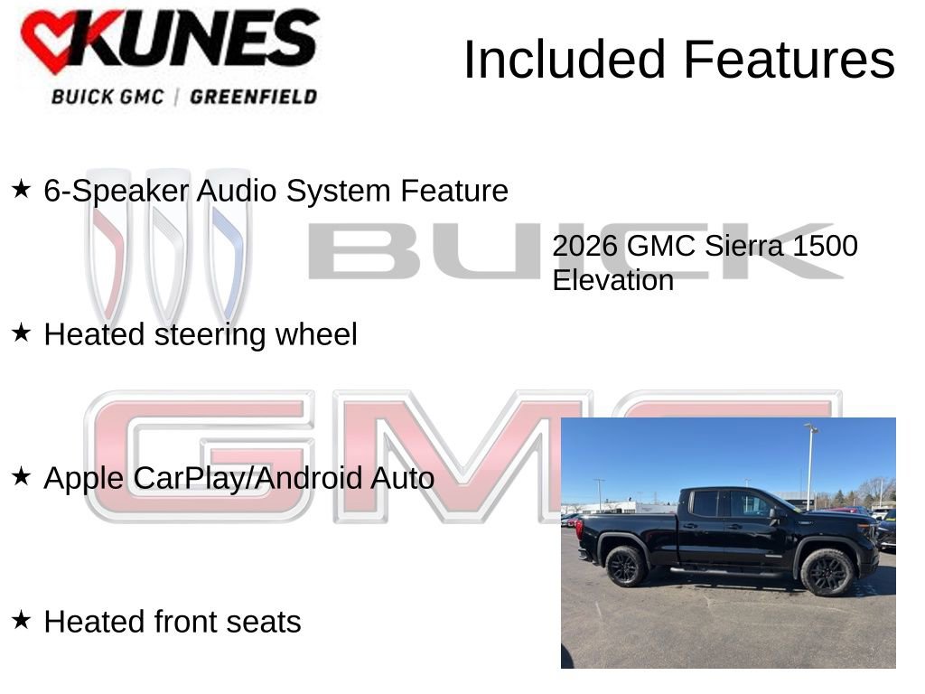 New 2026 GMC Sierra 1500 Elevation w/ Elevation Select Package image 3
