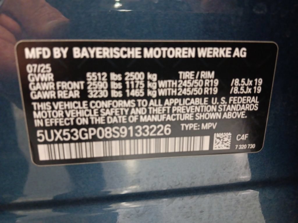 Certified 2025 BMW X3 xDrive30i w/ Premium Package AWD/4WD image 3