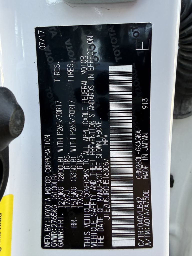 Used 2017 Toyota 4Runner SR5 Premium RWD image 28