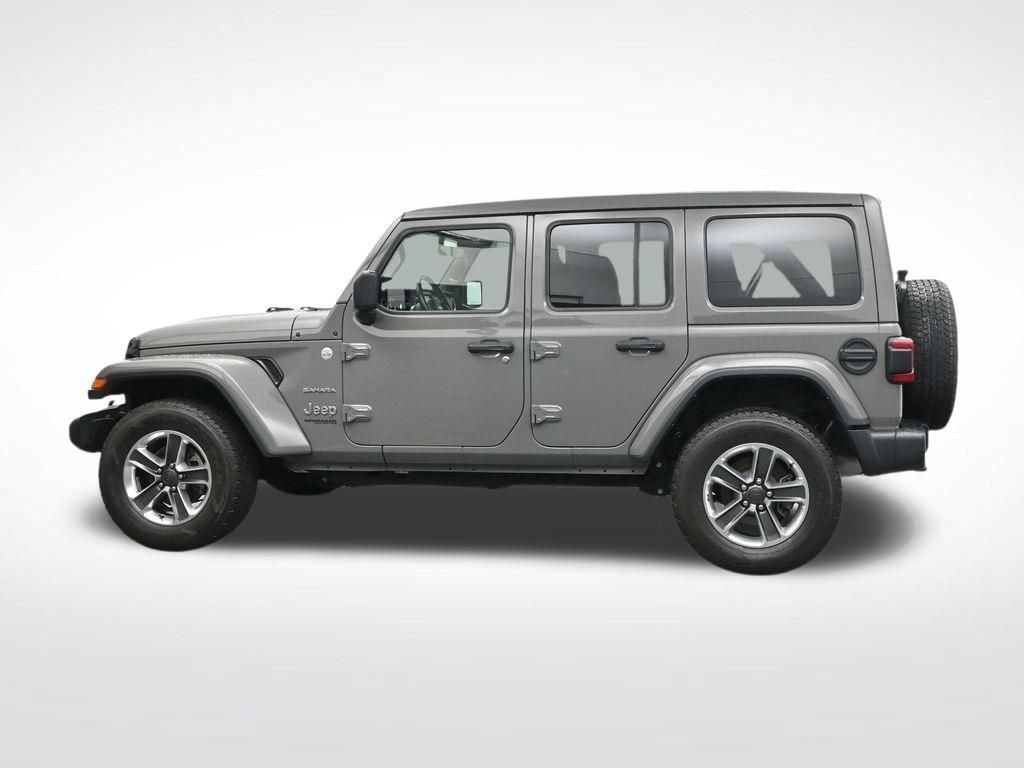 Used 2022 Jeep Wrangler Unlimited Sahara w/ LED Lighting Group AWD/4WD image 9