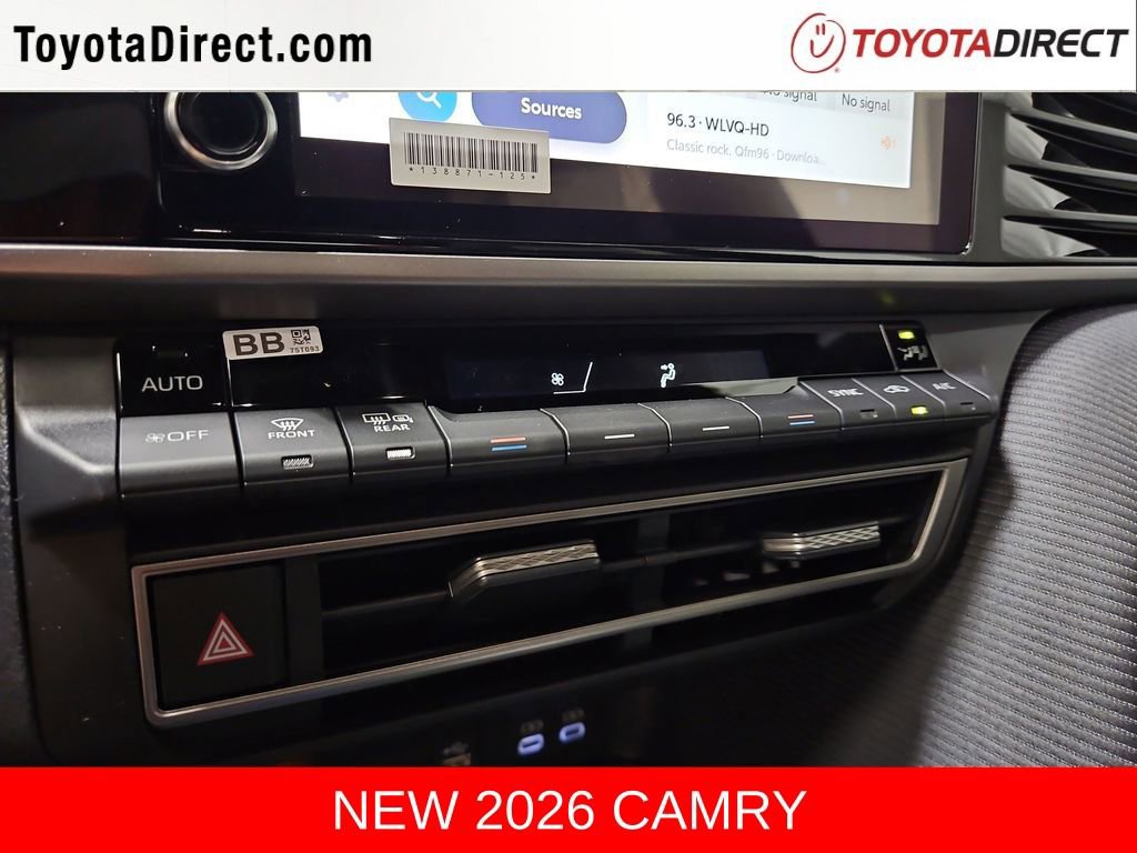 New 2026 Toyota Camry SE FWD image 18