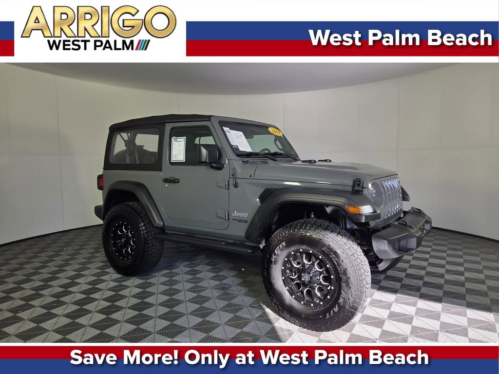 Certified 2019 Jeep Wrangler Sport