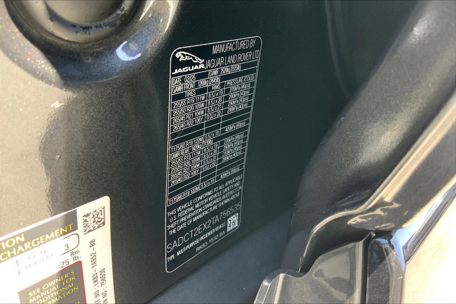 New 2026 Jaguar F-PACE R-Dynamic S image 10