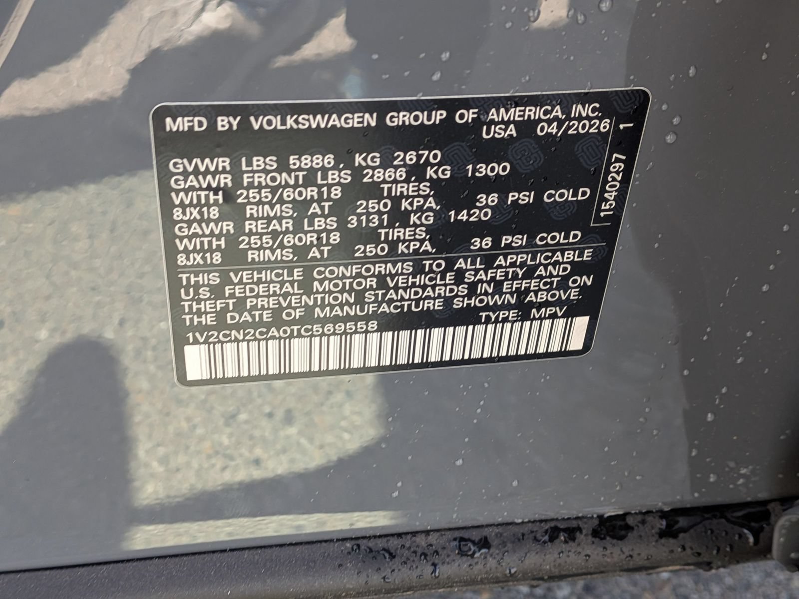 New 2026 Volkswagen Atlas Peak Edition AWD/4WD image 24
