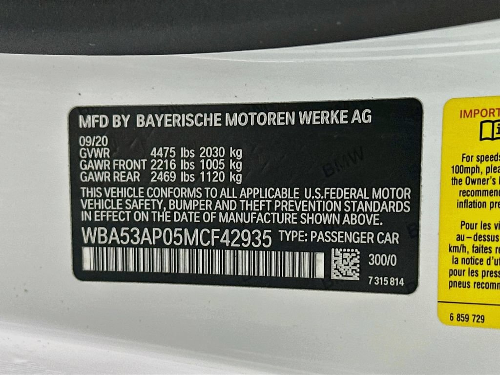 Used 2021 BMW 430i Coupe w/ Convenience Package RWD image 31