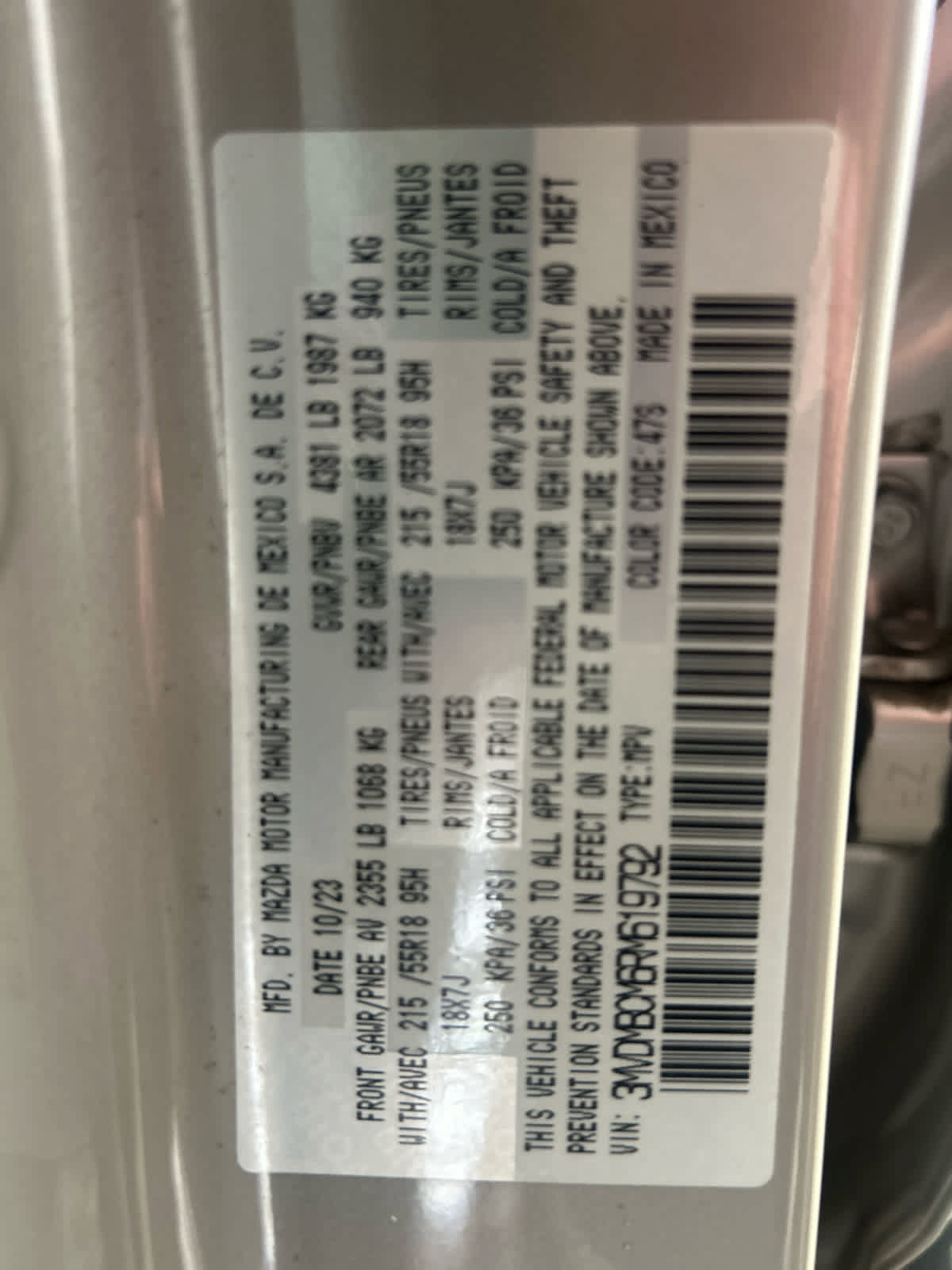 Certified 2024 MAZDA CX-30 AWD 2.5 S w/ Preferred Package image 21