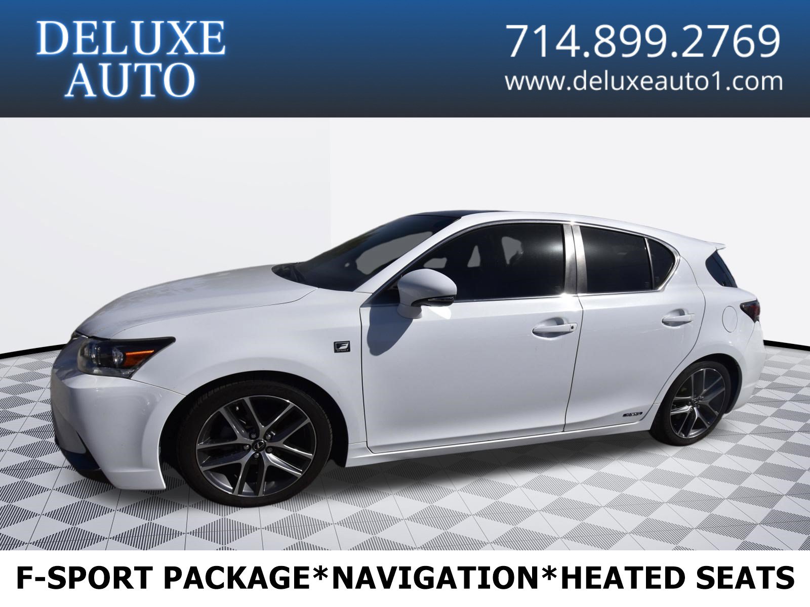 Used 2016 Lexus CT 200h w/ Navigation Package