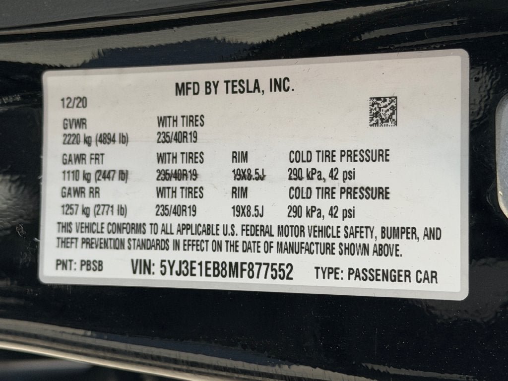 Used 2021 Tesla Model 3 Long Range AWD/4WD image 33