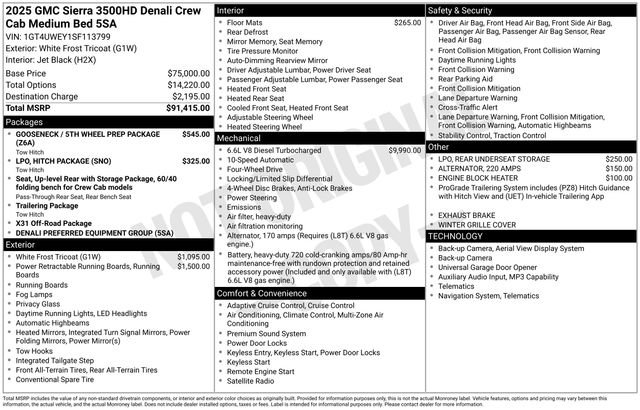 Used 2025 GMC Sierra 3500 Denali image 39