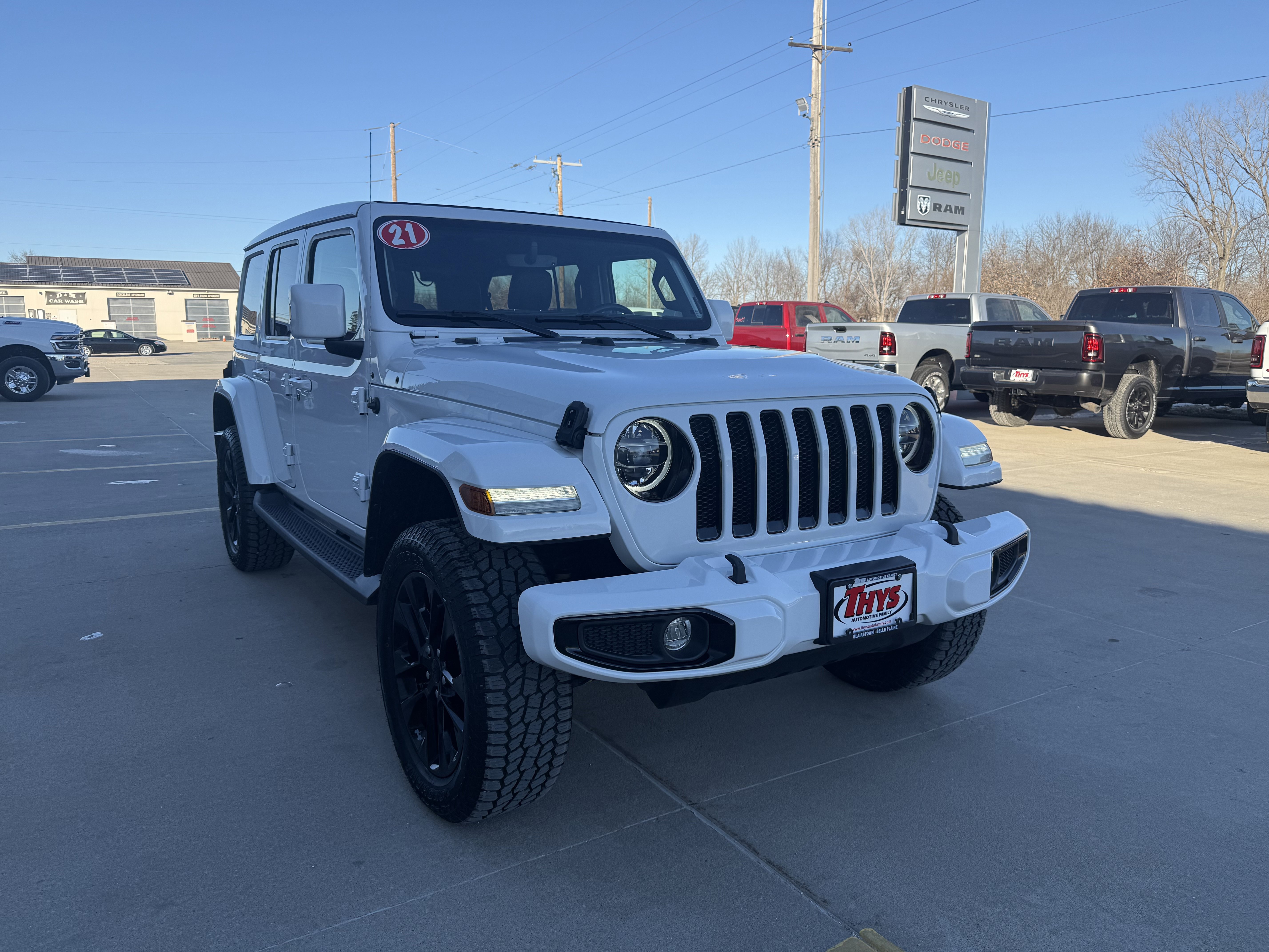 Used 2021 Jeep Wrangler Unlimited Sahara image 37