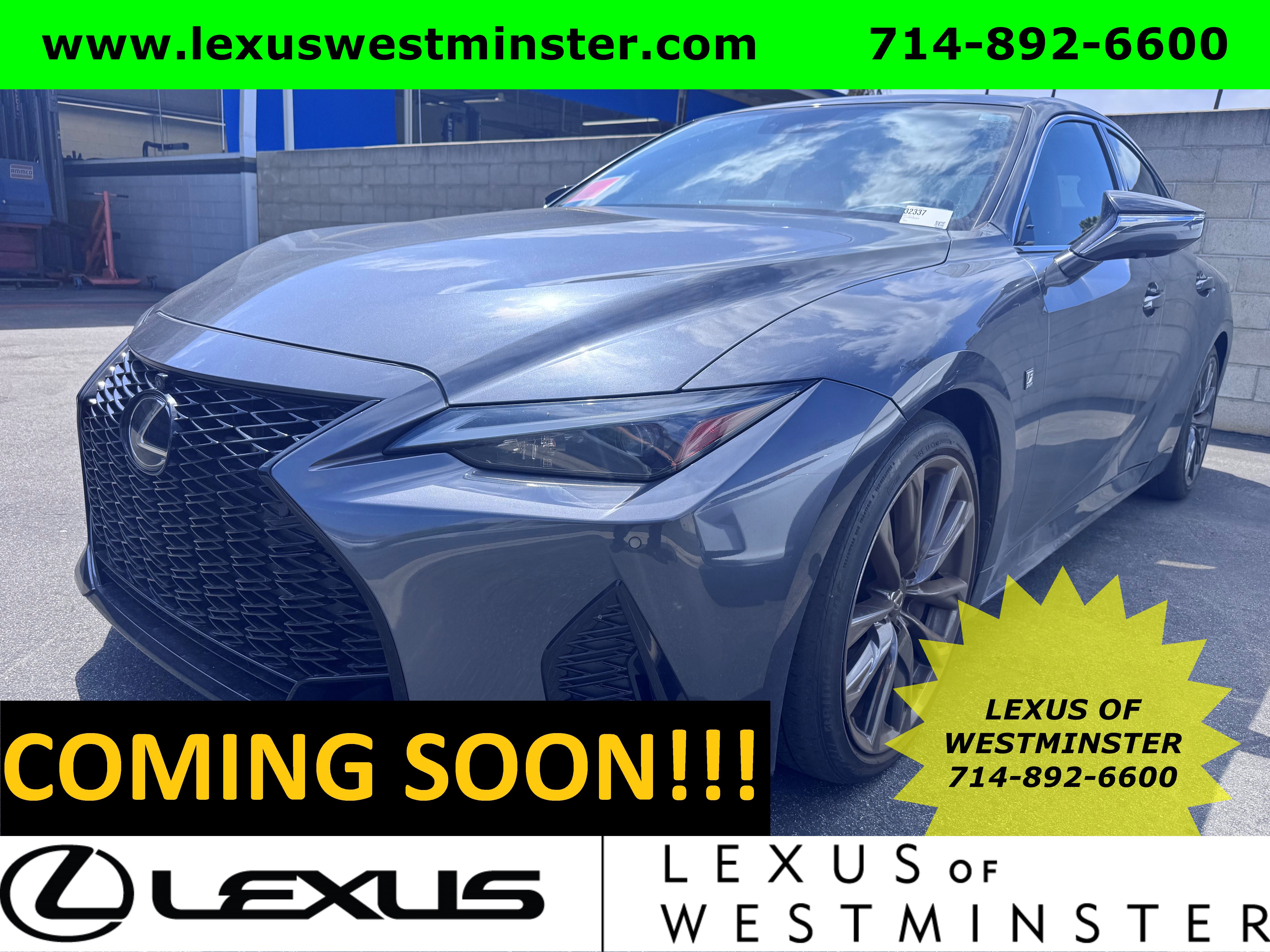 Used 2023 Lexus IS 350 F Sport w/ Navigation Package