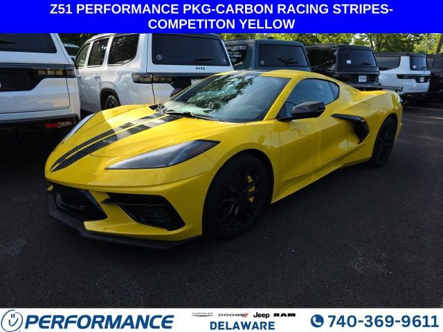Used 2025 Chevrolet Corvette Stingray Preferred Cpe w/ Z51 Performance Package