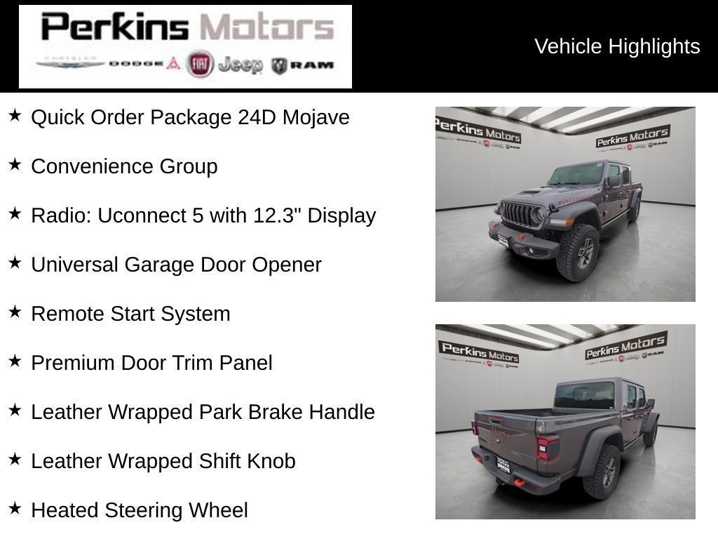 New 2026 Jeep Gladiator Mojave AWD/4WD image 40