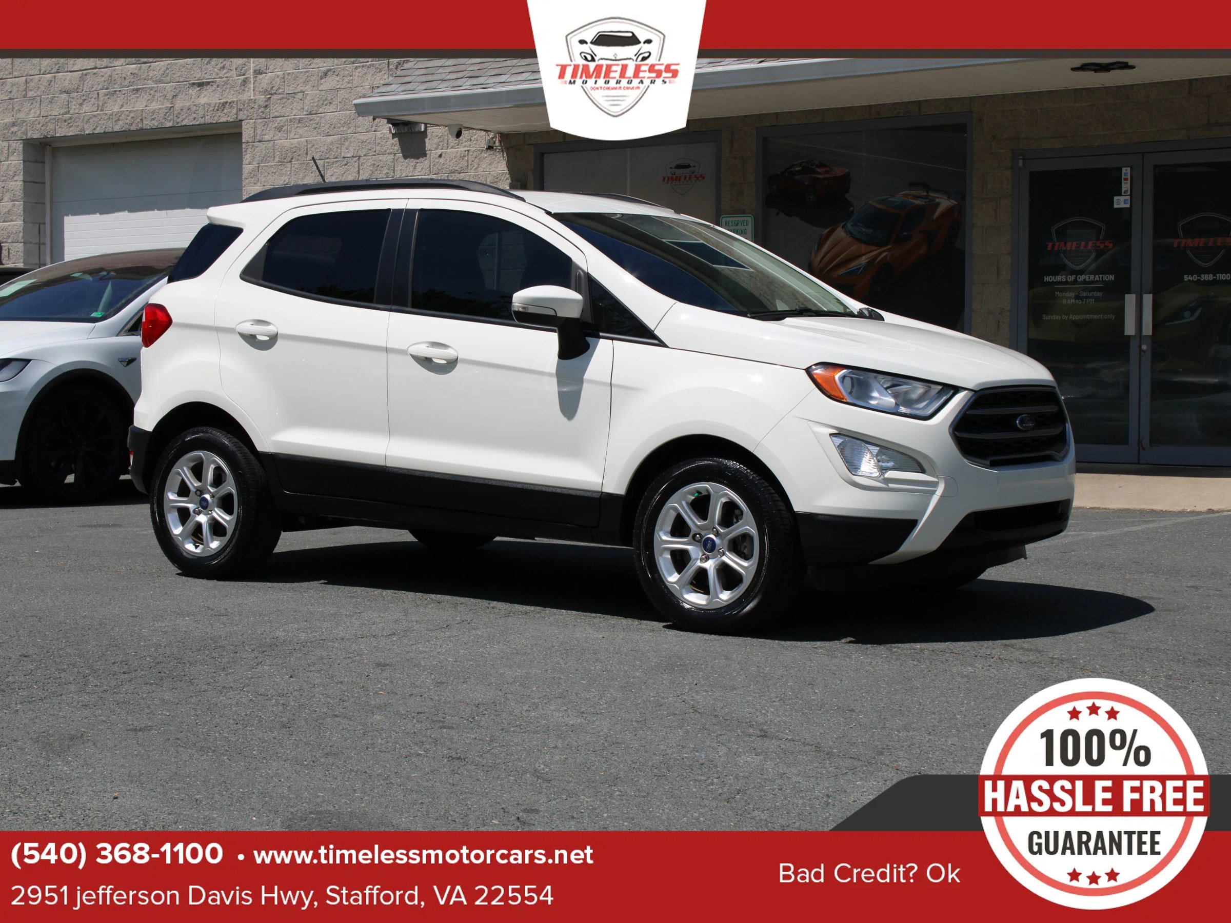 Used 2021 Ford EcoSport SE w/ Interior Protection Package