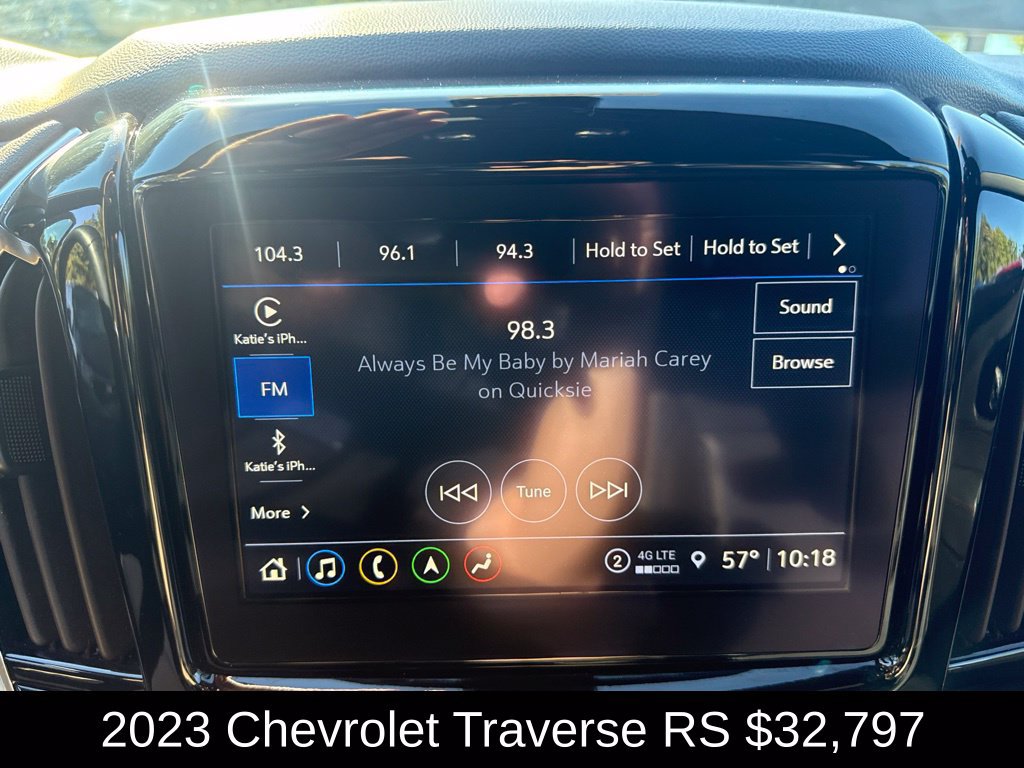 Used 2023 Chevrolet Traverse RS w/ LPO, Floor Liner Package AWD/4WD image 31