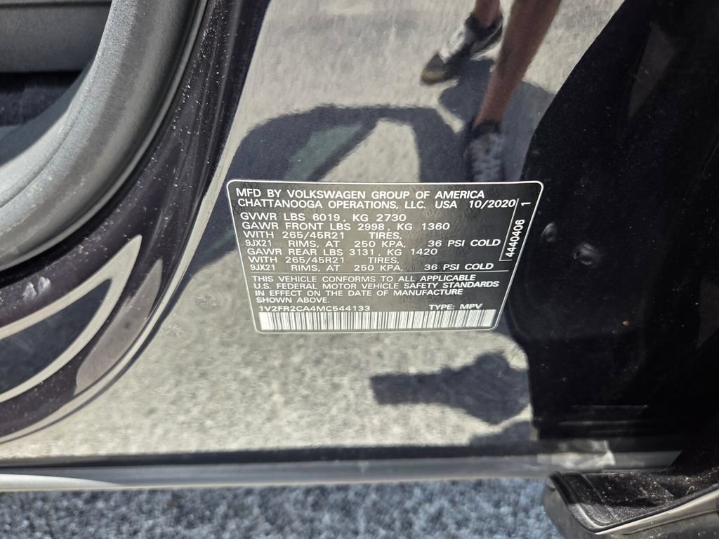 Used 2021 Volkswagen Atlas SEL Premium AWD/4WD image 21