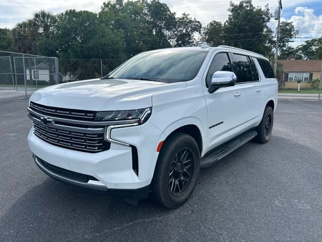 Used 2021 Chevrolet Suburban Premier w/ Premium Package RWD image 1