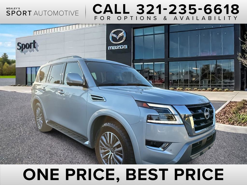 Used 2023 Nissan Armada SL w/ Captain's Chairs Package image 1