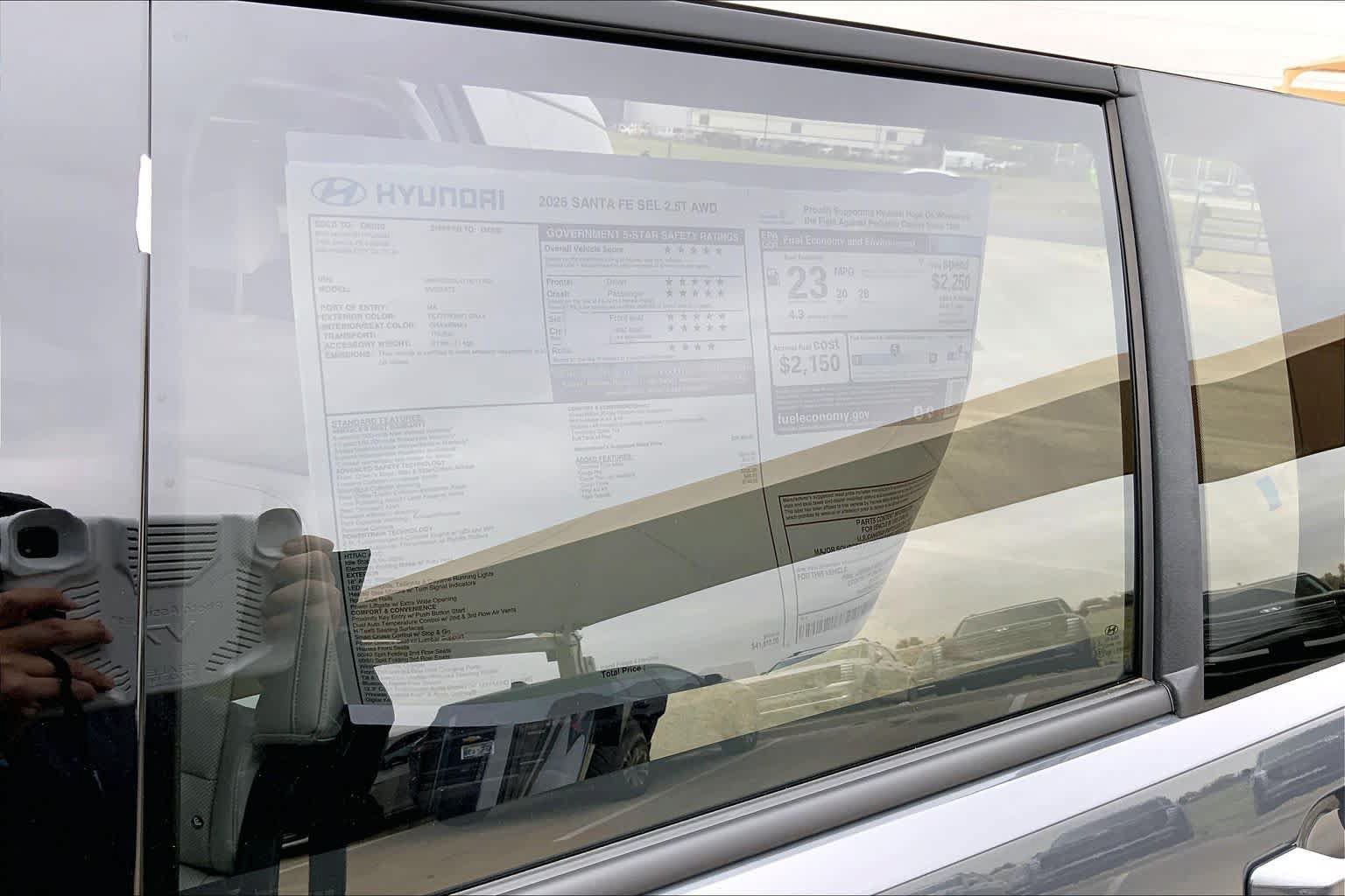 New 2026 Hyundai Santa Fe SEL AWD/4WD image 18