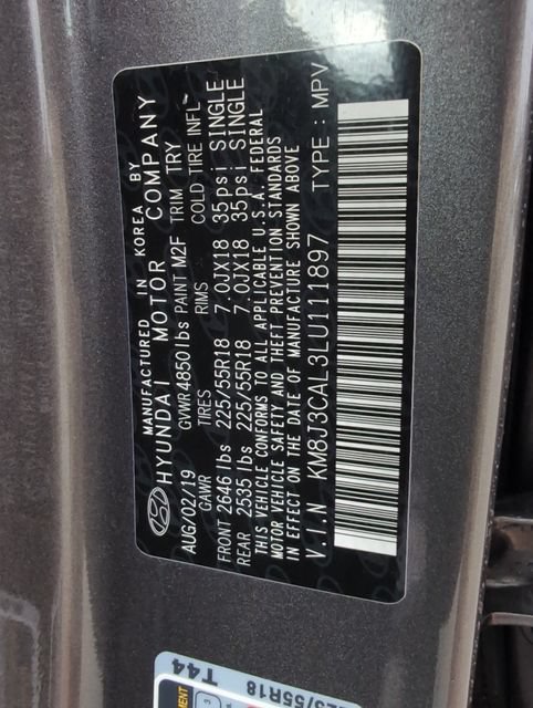 Used 2020 Hyundai Tucson Limited w/ Cargo Package AWD/4WD image 18