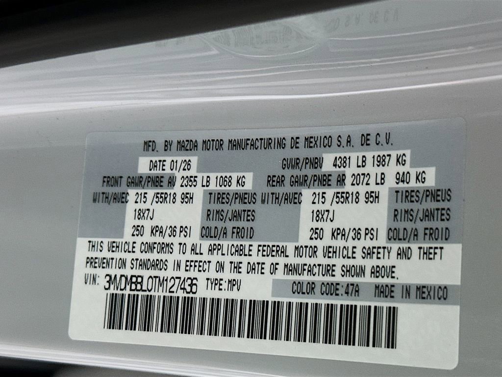 New 2026 MAZDA CX-30 AWD 2.5 S w/ Select Sport Pkg image 7