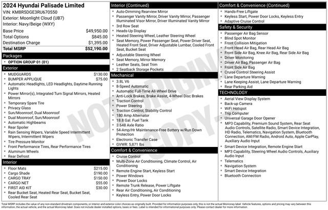 Used 2024 Hyundai Palisade Limited image 5