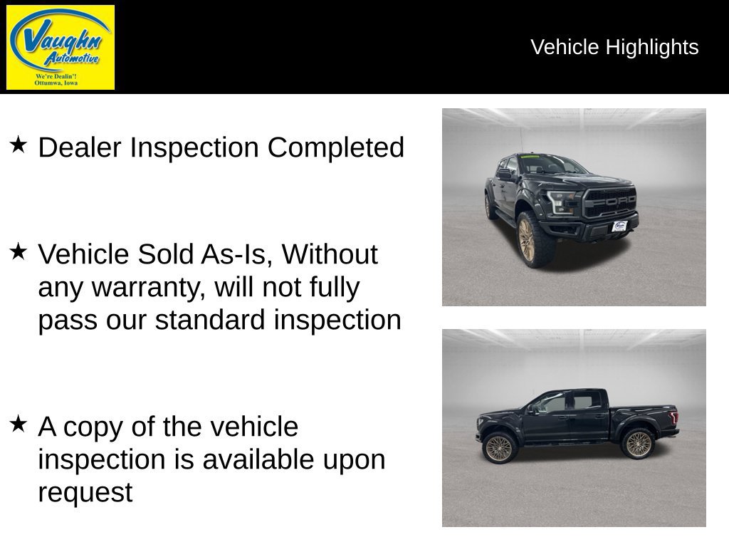 Used 2018 Ford F150 Raptor w/ Equipment Group 802A Luxury AWD/4WD image 2