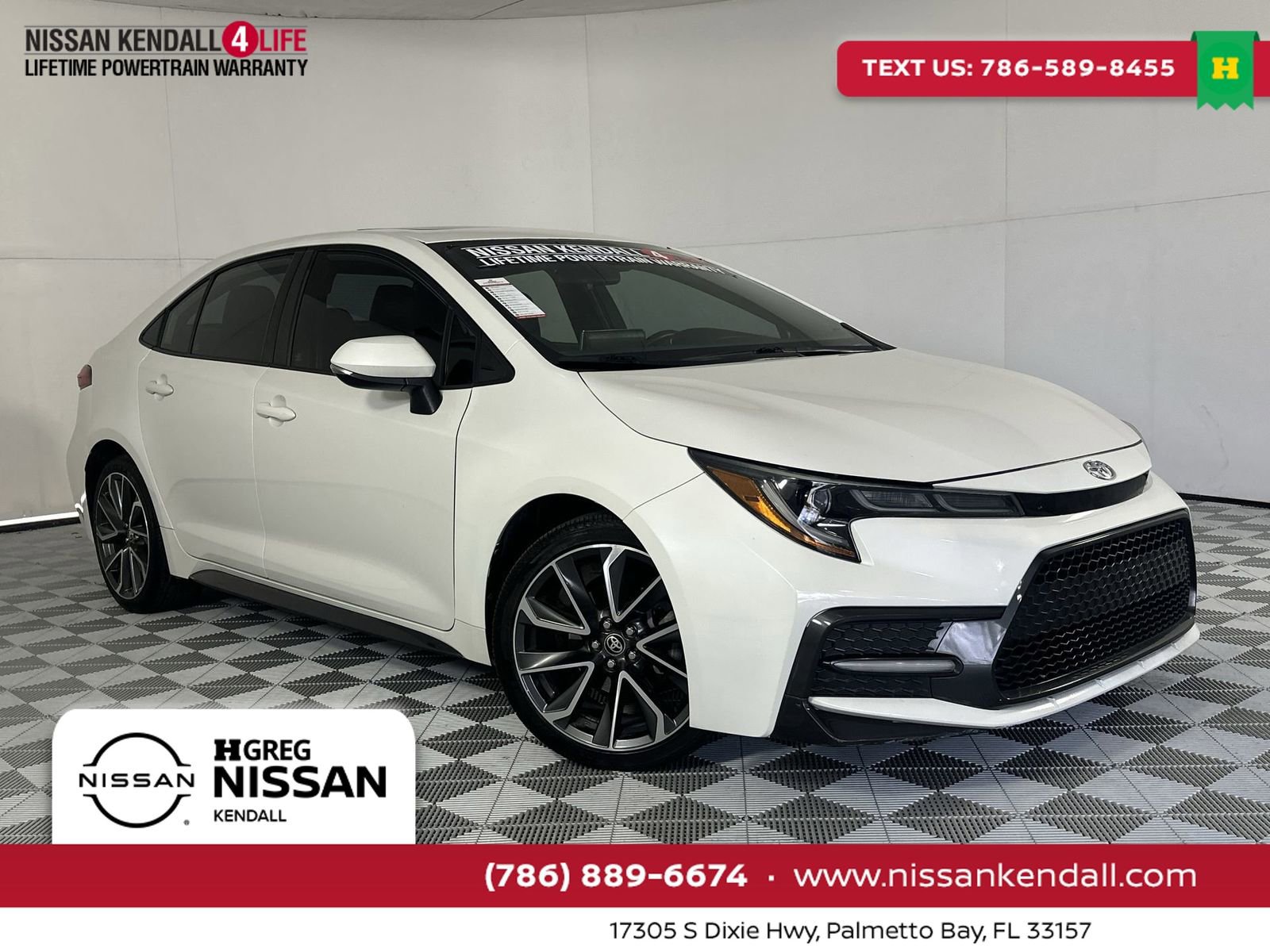 Used 2020 Toyota Corolla XSE FWD image 1
