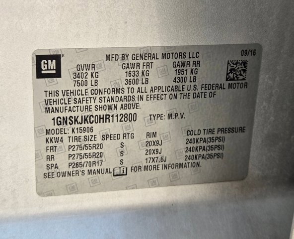 Used 2017 Chevrolet Suburban Premier image 24