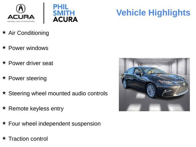 Used 2017 Lexus ES 350 w/ Premium Package image 8