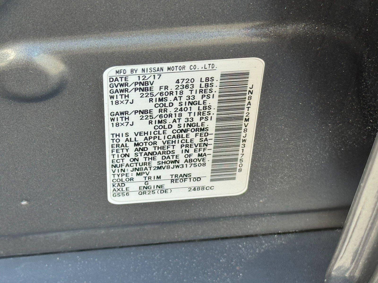 Used 2018 Nissan Rogue SL AWD/4WD image 45