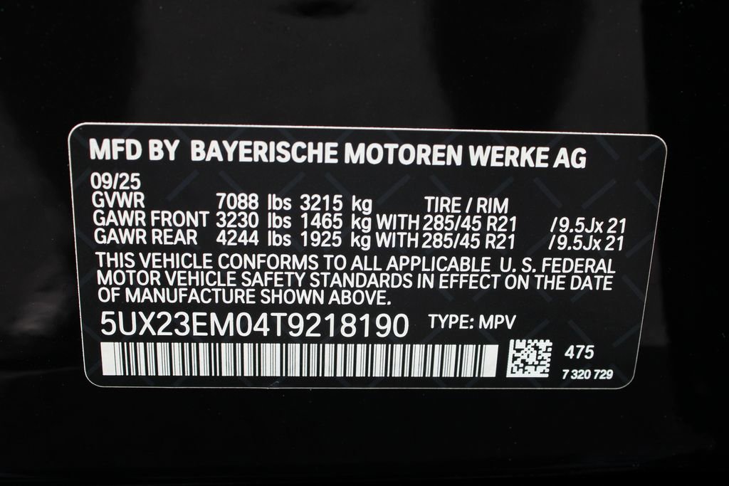 New 2026 BMW X7 xDrive40i w/ Executive Package image 55