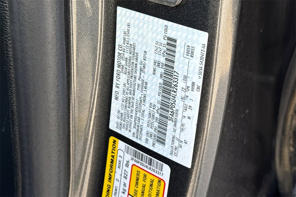 Used 2020 Ford Fusion Energi Titanium image 28