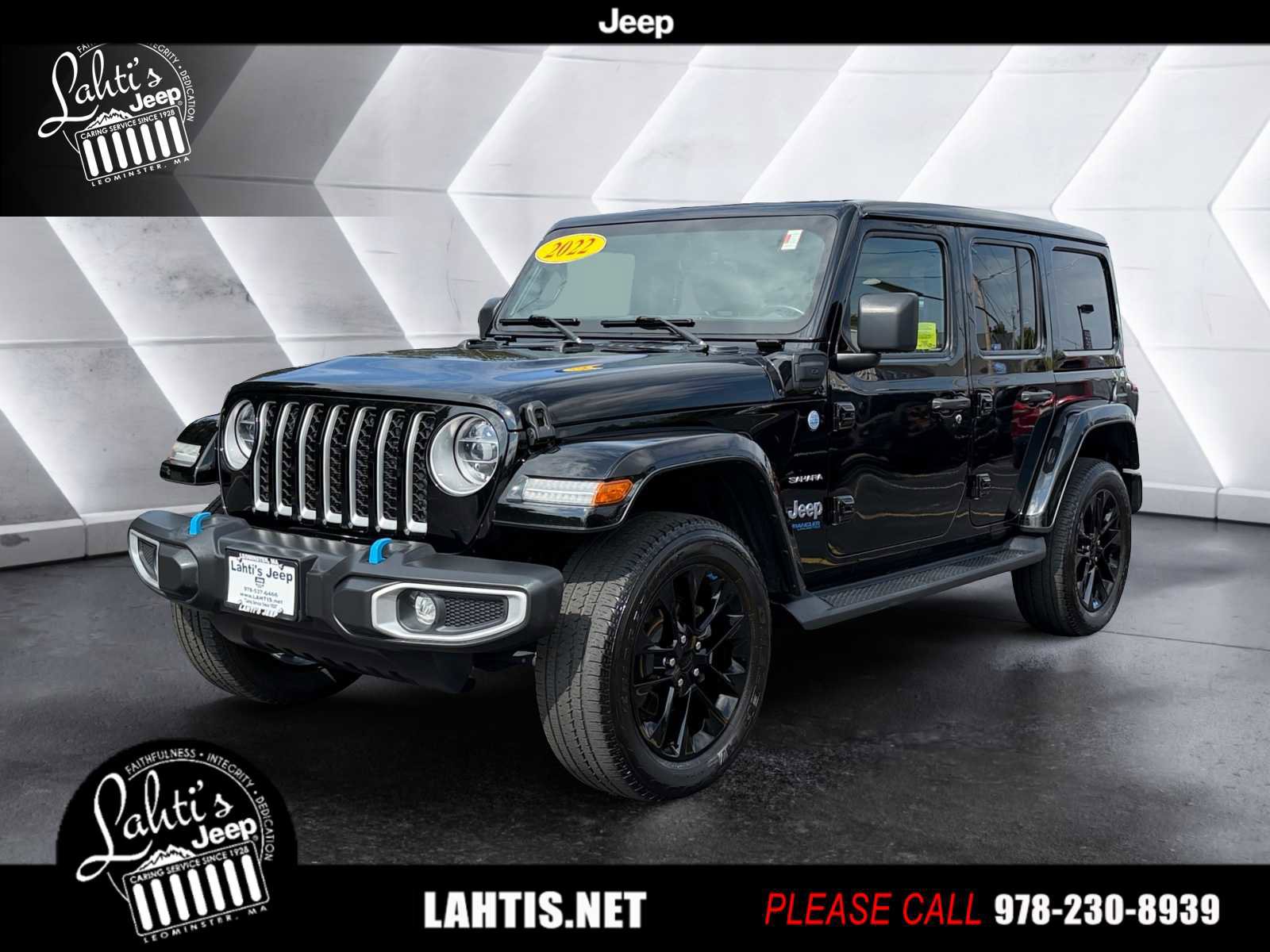 Used 2022 Jeep Wrangler Unlimited Sahara w/ Cold Weather Group image 1