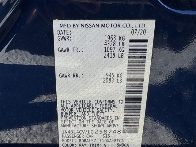 Used 2020 Nissan Altima 2.5 SR image 32