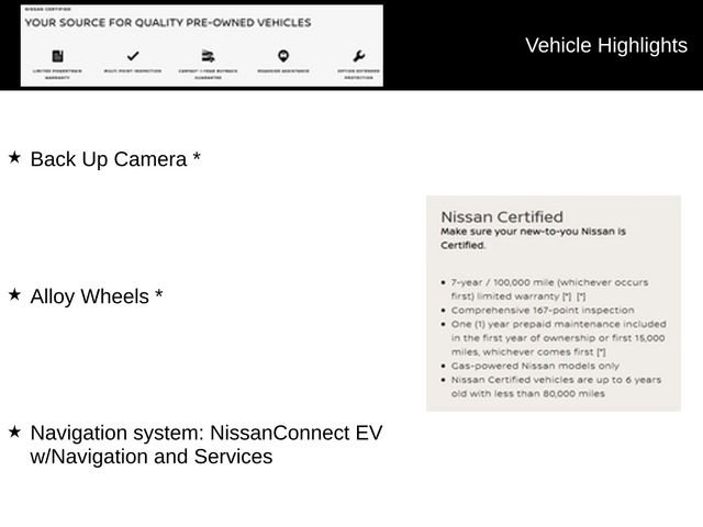 Certified 2024 Nissan Leaf SV Plus image 9