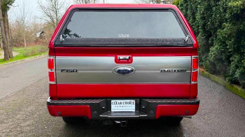 Used 2011 Ford F150 Platinum AWD/4WD image 9