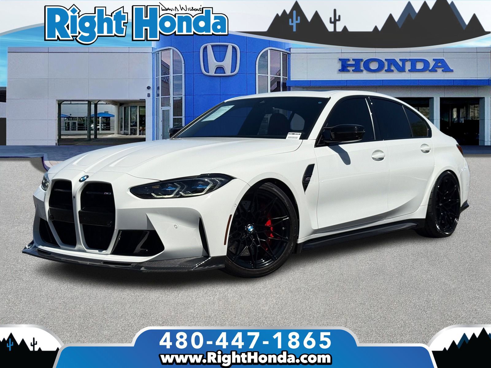 Used 2023 BMW M3 w/ Parking Assistance Package image 1